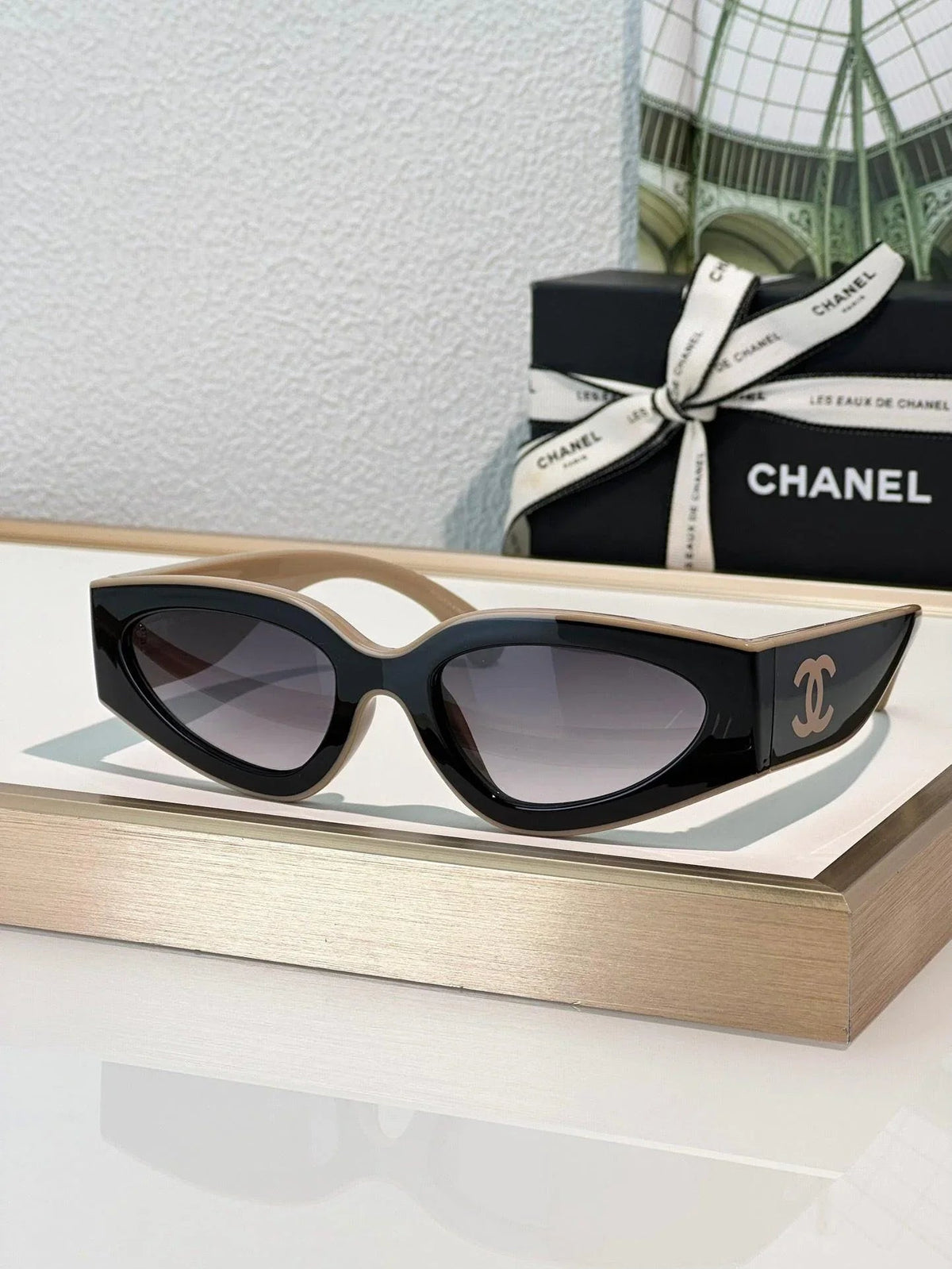 CHANEL Cat Eye Sunglasses CH6056 Women's Acetate Sunglasses  🖤