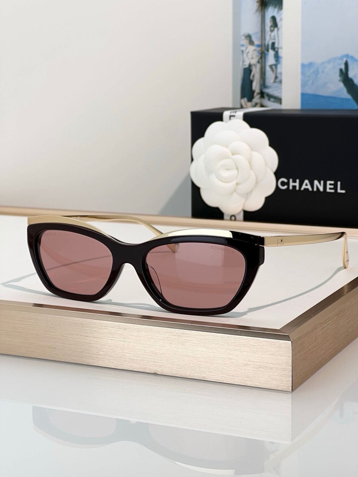 CHANEL 4299 Cat Eye Sunglasses  Eyewear  🖤