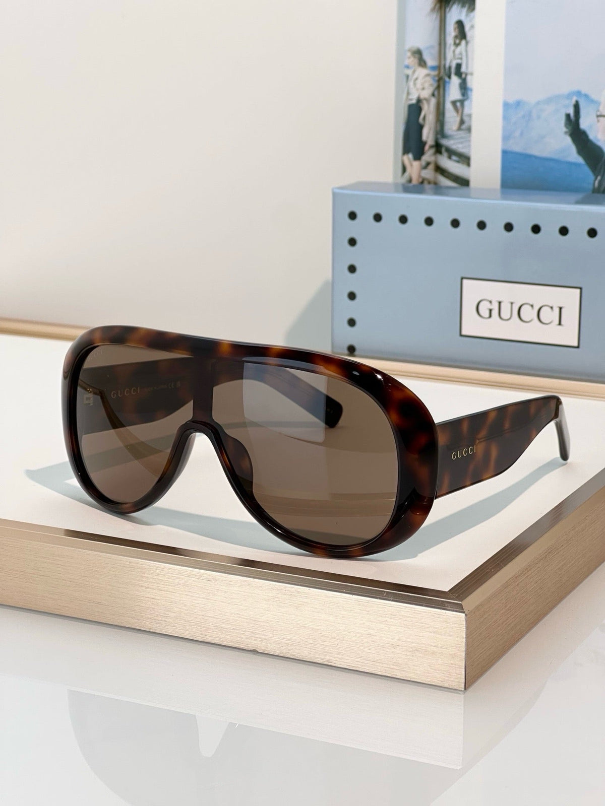 Gucci GG2164 Pilot Women's Sunglasses 🇮🇹