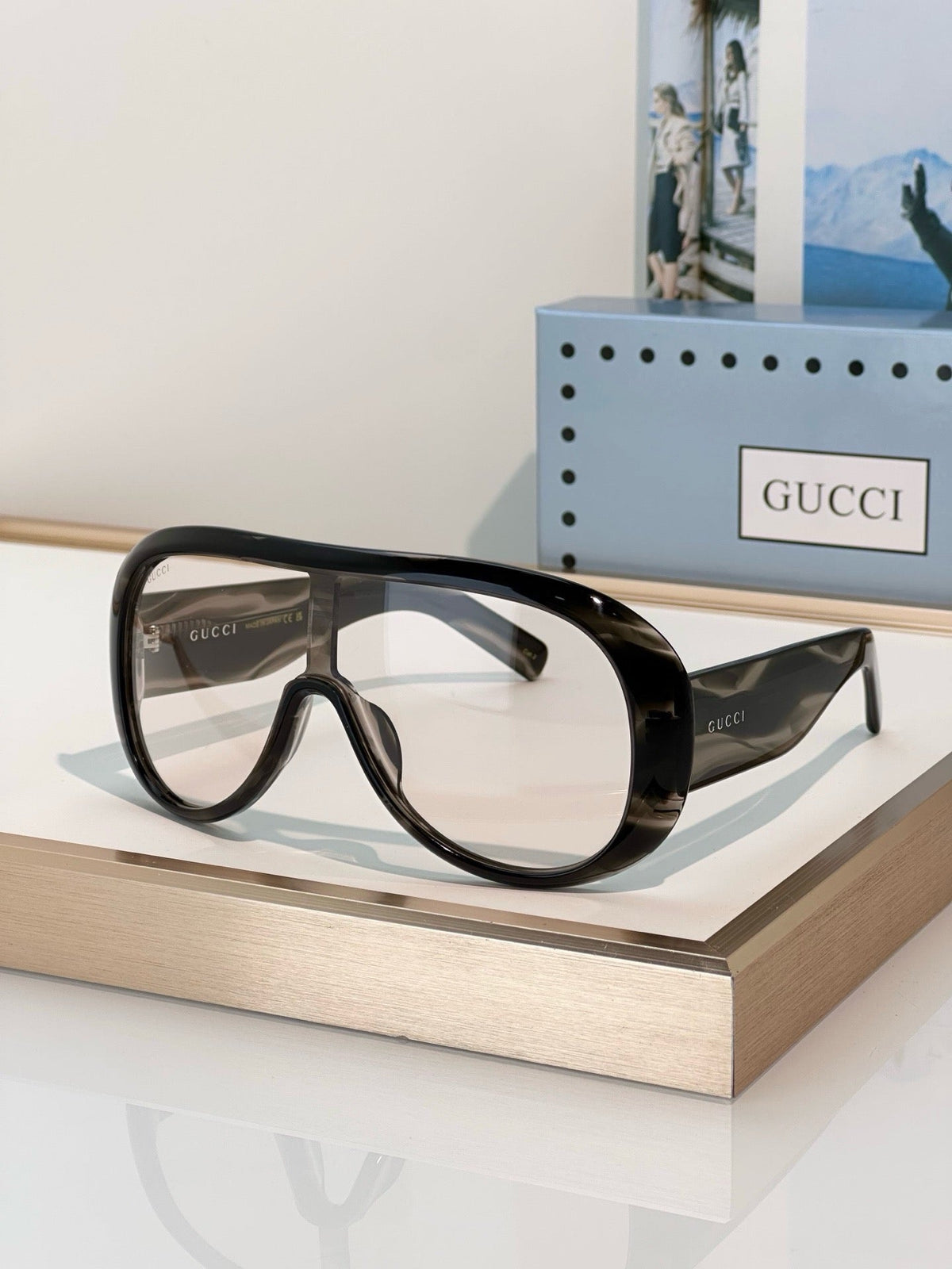 Gucci GG2164 Pilot Women's Sunglasses 🇮🇹