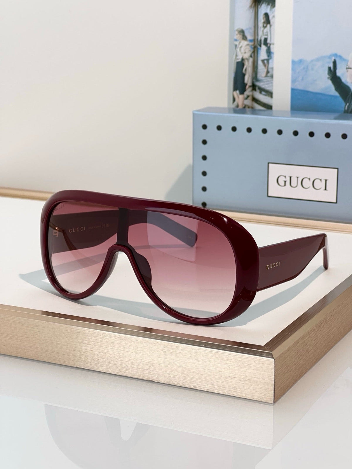 Gucci GG2164 Pilot Women's Sunglasses 🇮🇹