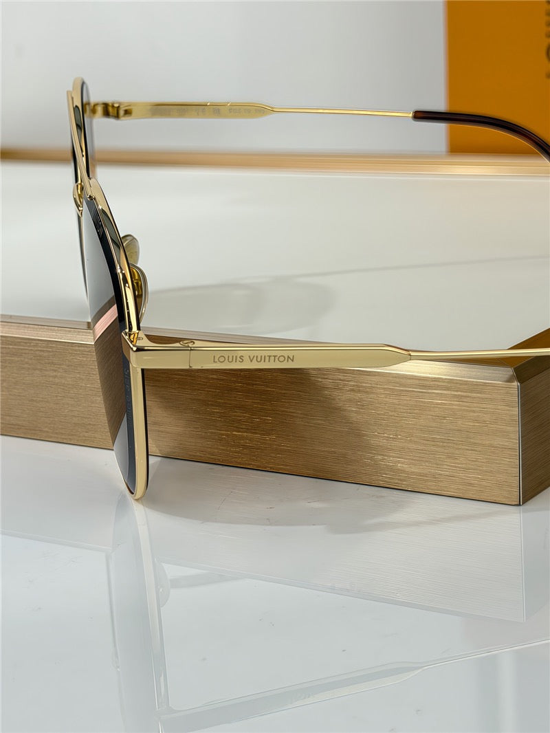 Louis Vuitton Z2636U LV Super Vision Metal Pilot Sunglasses ✨