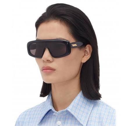 BOTTEGA VENETA  BV1281S 001 - As Seen On Tracee Ellis Ross & Pooja Hegde Sunglasses💚