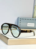Gucci GG0479S 002 Aviator Oversized Sunglasses 🇮🇹