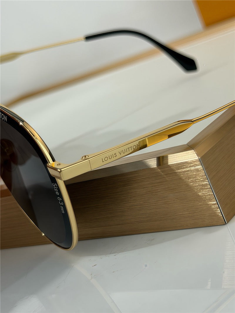 Louis Vuitton Z2636U LV Super Vision Metal Pilot Sunglasses ✨
