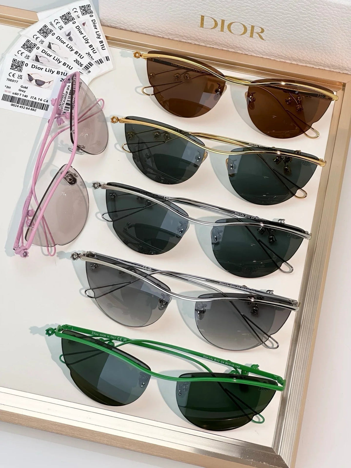 DIOR Lily B1U Butterfly Sunglasses ✨