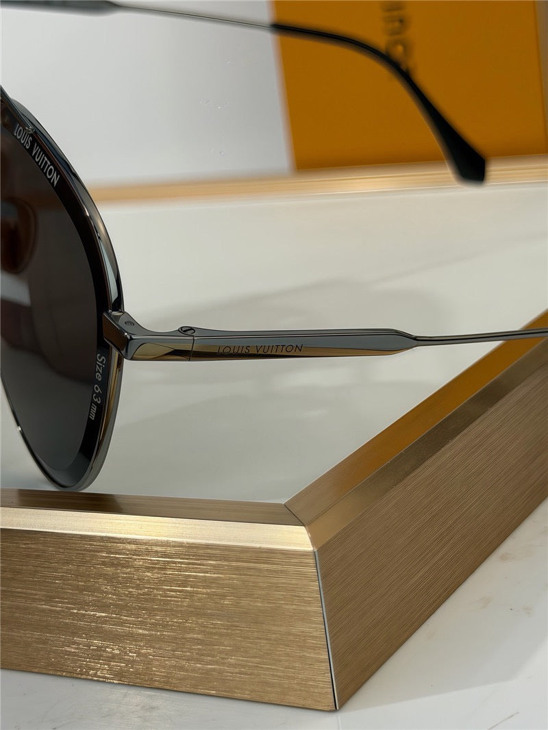 Louis Vuitton Z2636U LV Super Vision Metal Pilot Sunglasses ✨
