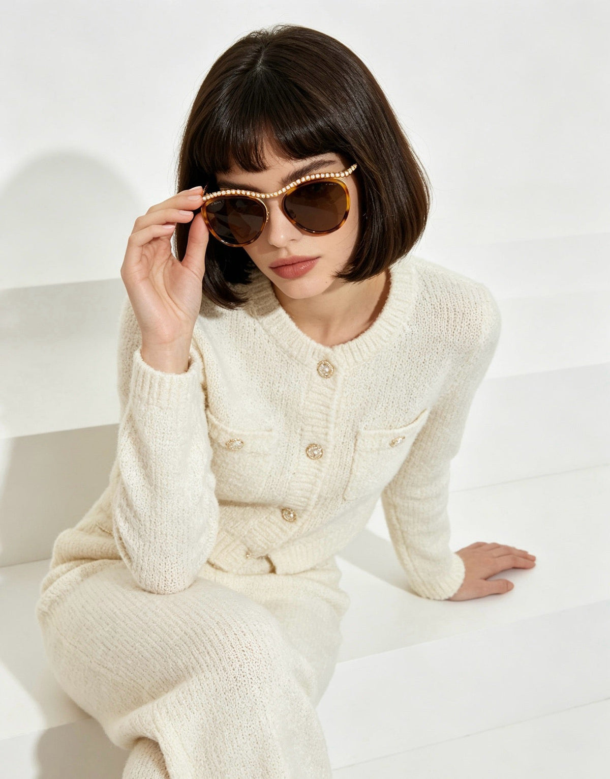 CHANEL 4296  Cat Eye Sunglasses Chanel Eyewear  🖤
