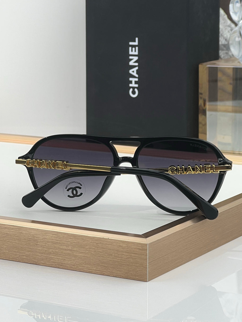 CHANEL3504 Pilot Sunglasses Chanel Eyewear  🖤