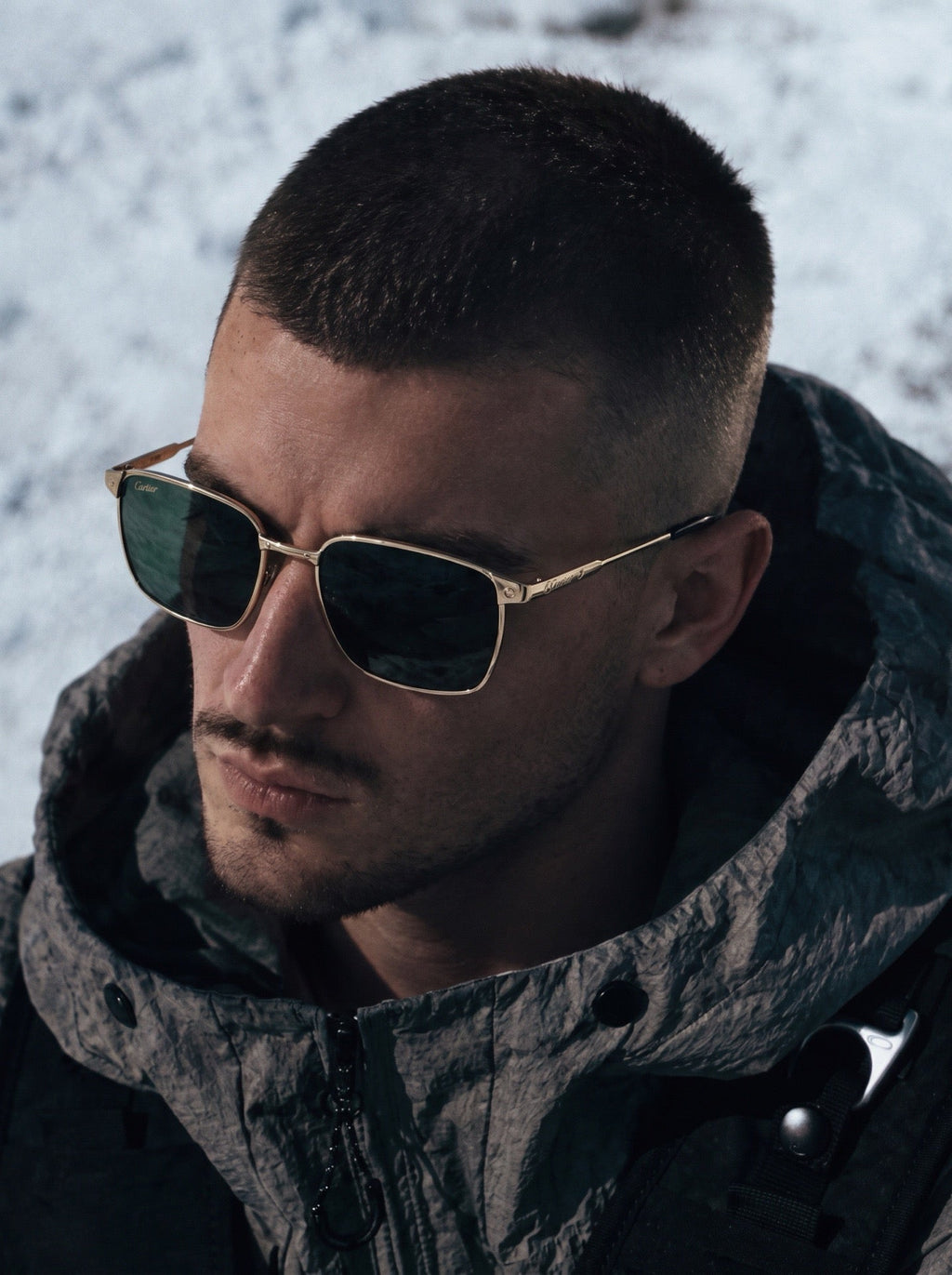 Cartier PREMIÈRE DE CARTIER CT0614O 002 Titanium Sunglasses 🐆