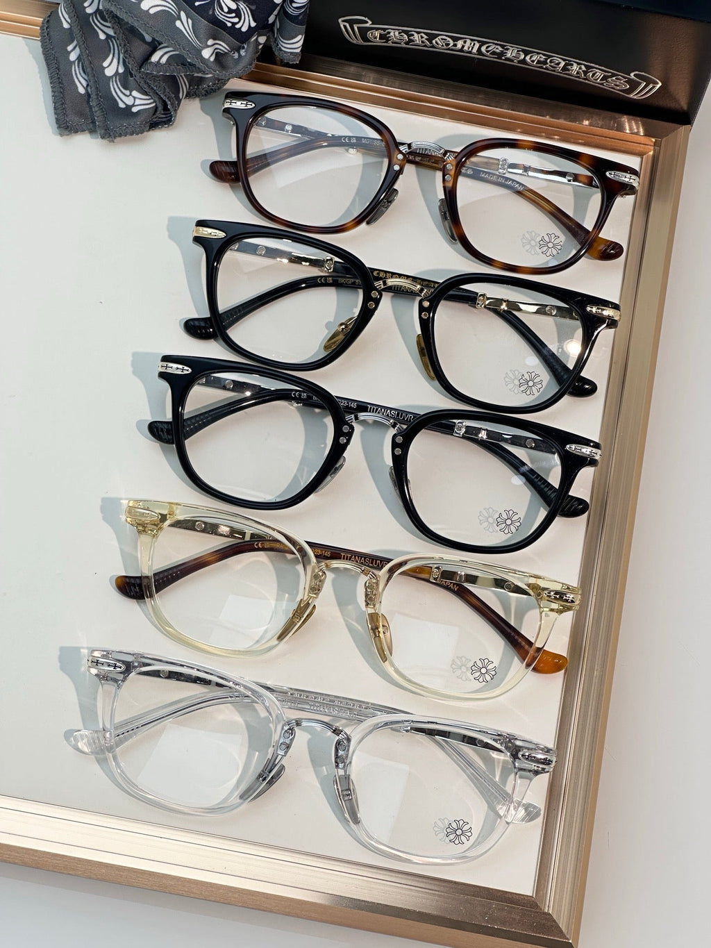 Chrome Hearts TITANASLUVR Eyeglasses ⚜️
