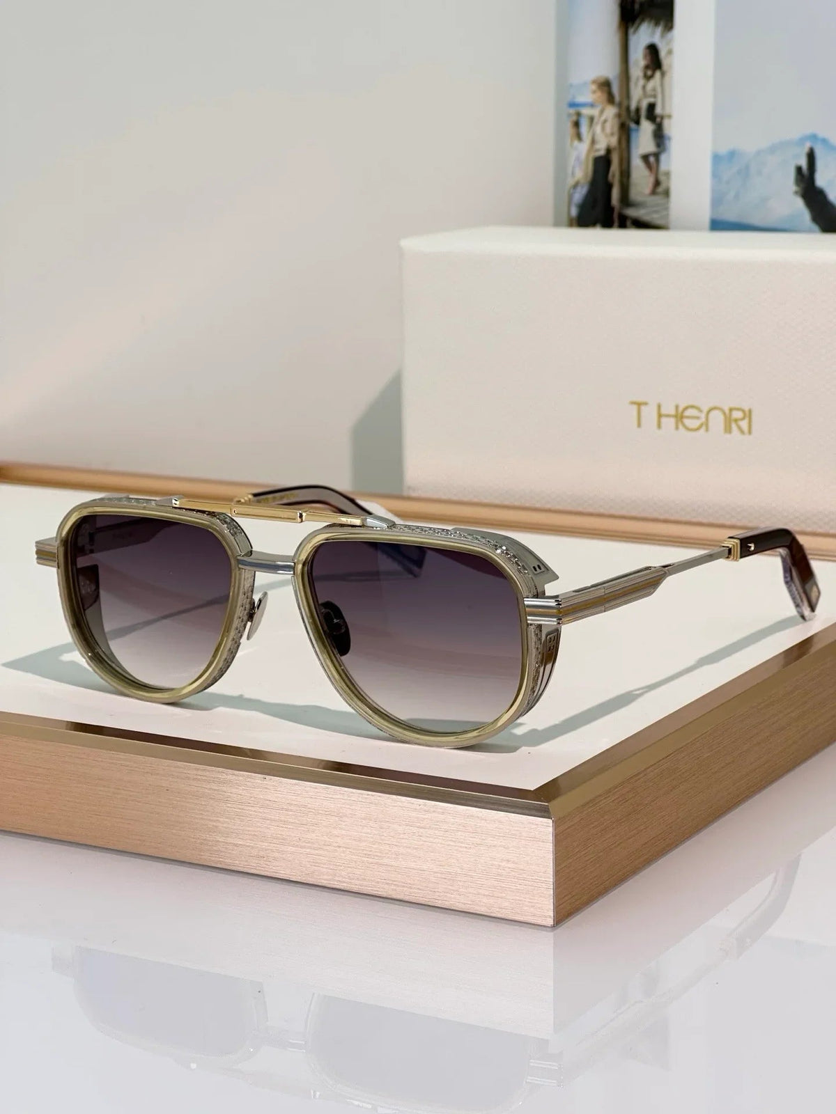 T HENRI NEVERA Eyewear Frame Sunglasses 👑