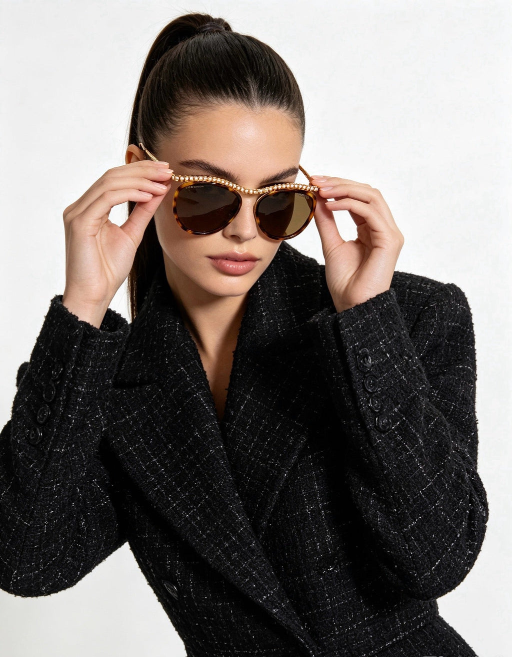 CHANEL 4296  Cat Eye Sunglasses Chanel Eyewear  🖤