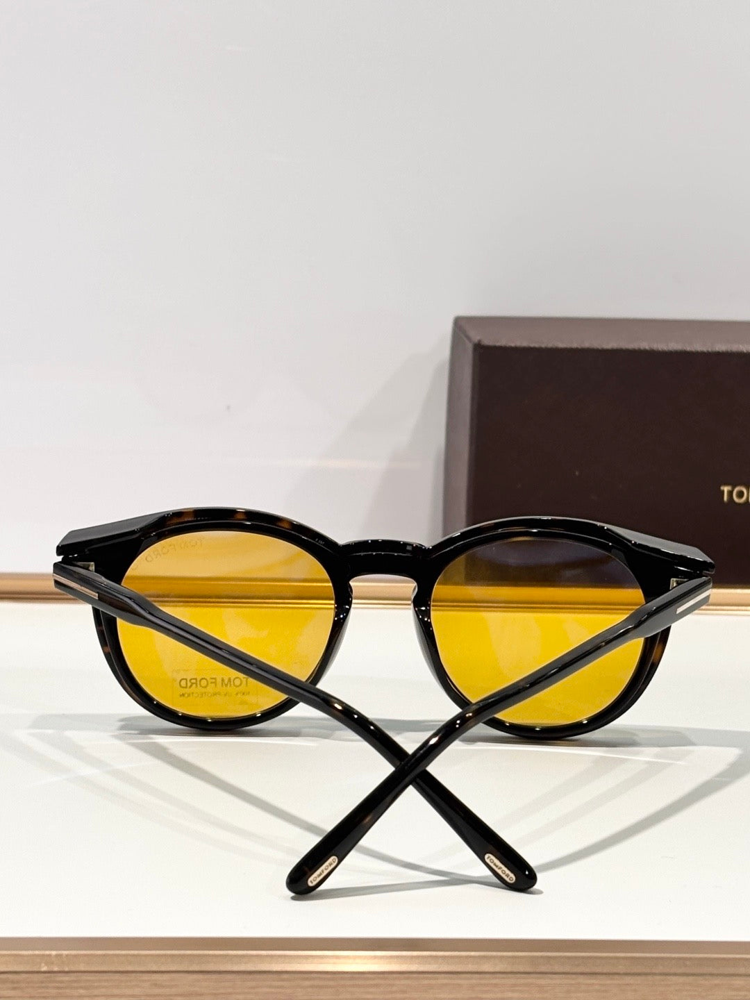 TOM FORD 5823-H 001 50  Blue Light Eyewear & Magnetic Clip-On Sunglasses  🔱