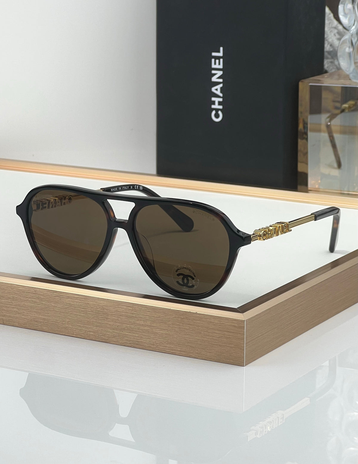 CHANEL3504 Pilot Sunglasses Chanel Eyewear  🖤