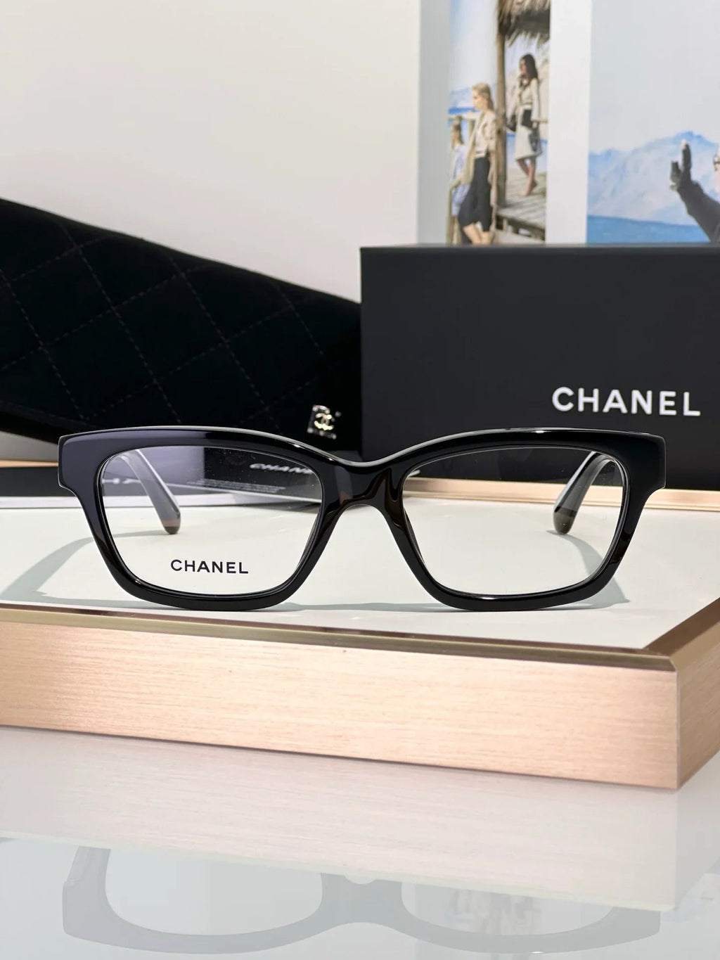 CHANEL 3503B RECTANGLE EYEGLASSES Eyewear  🖤