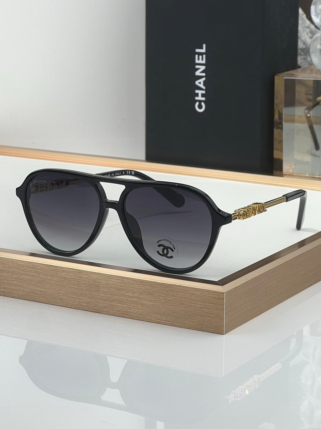 CHANEL3504 Pilot Sunglasses Chanel Eyewear  🖤