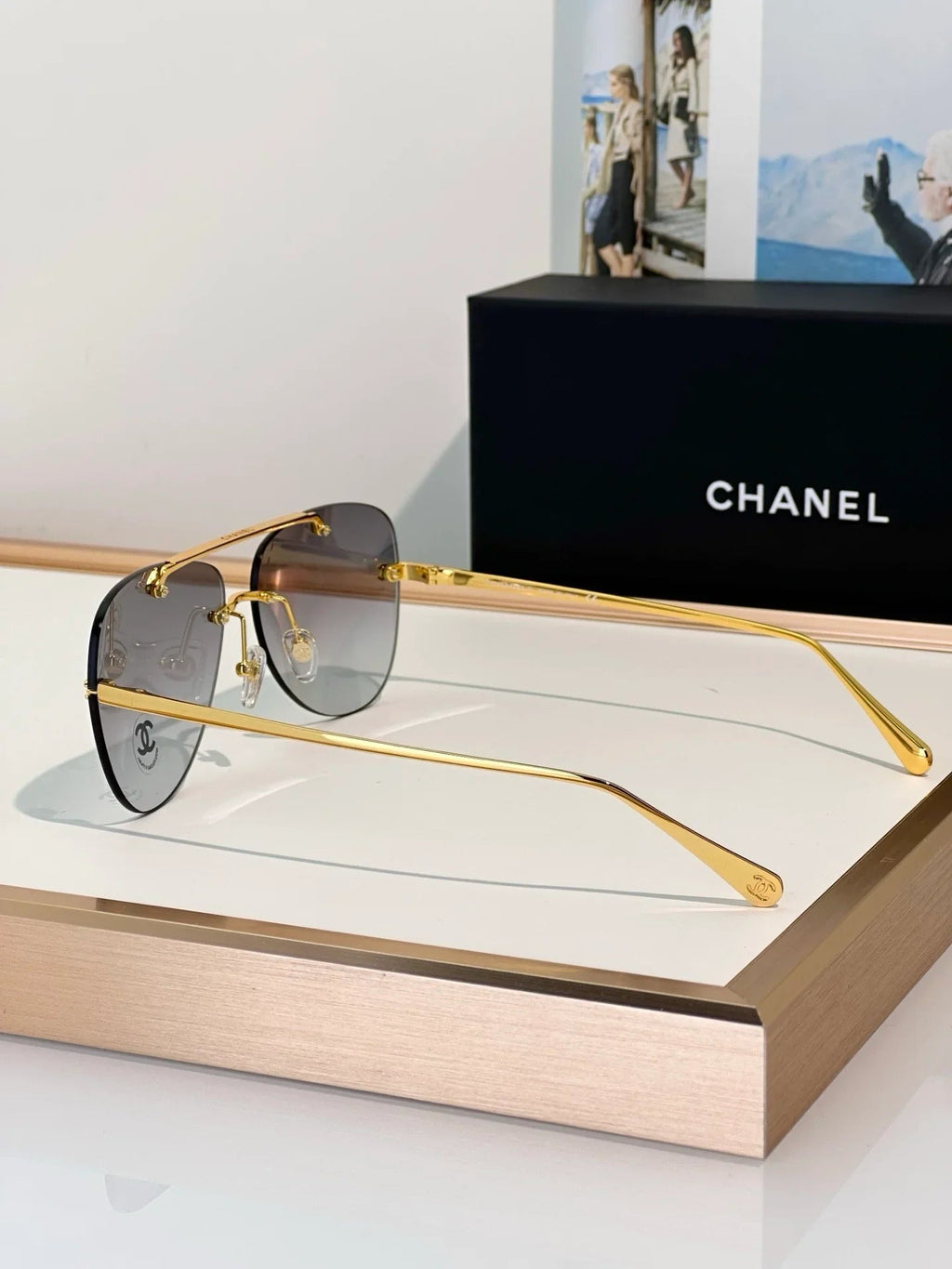 CHANEL Pilot Sunglasses 4285T Eyewear  🖤