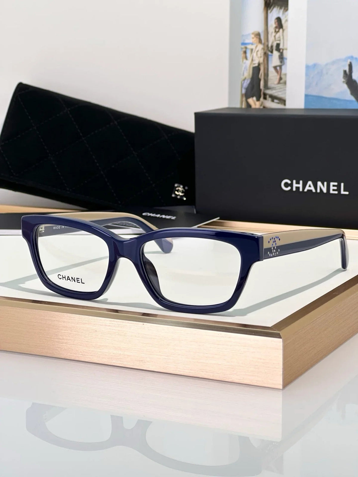 CHANEL 3503B RECTANGLE EYEGLASSES Eyewear  🖤