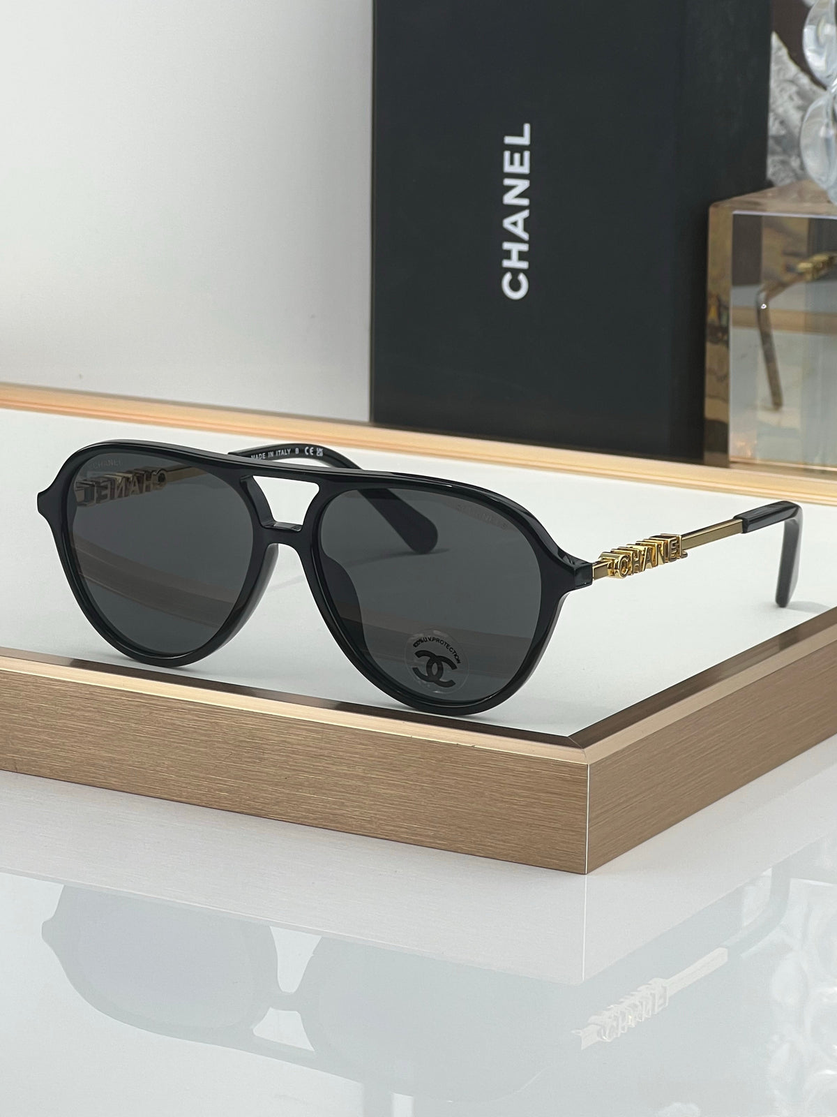 CHANEL3504 Pilot Sunglasses Chanel Eyewear  🖤