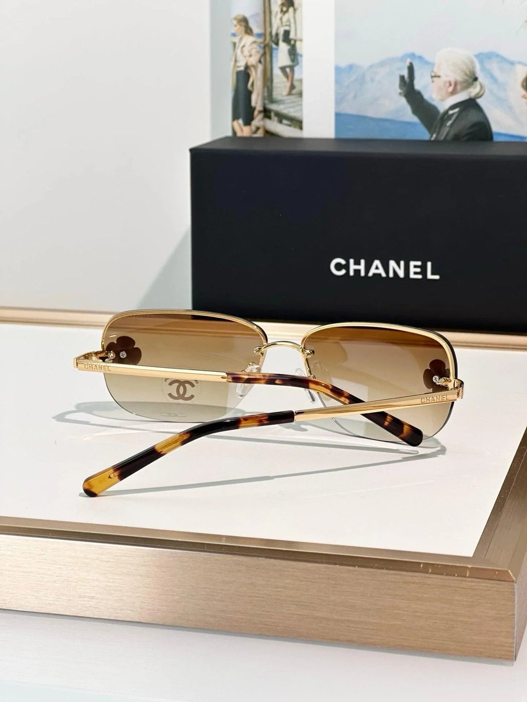 CHANEL Camellia 4135 C126 8G SUNGLASSES   🖤