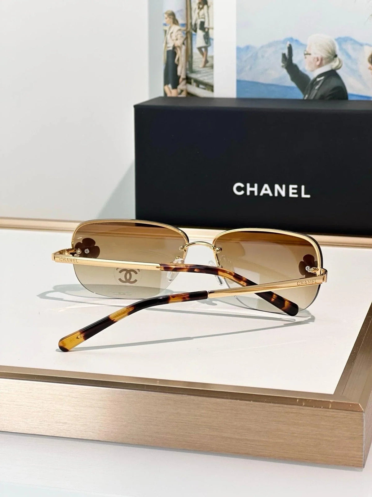 CHANEL Camellia 4135 C126 8G SUNGLASSES   🖤