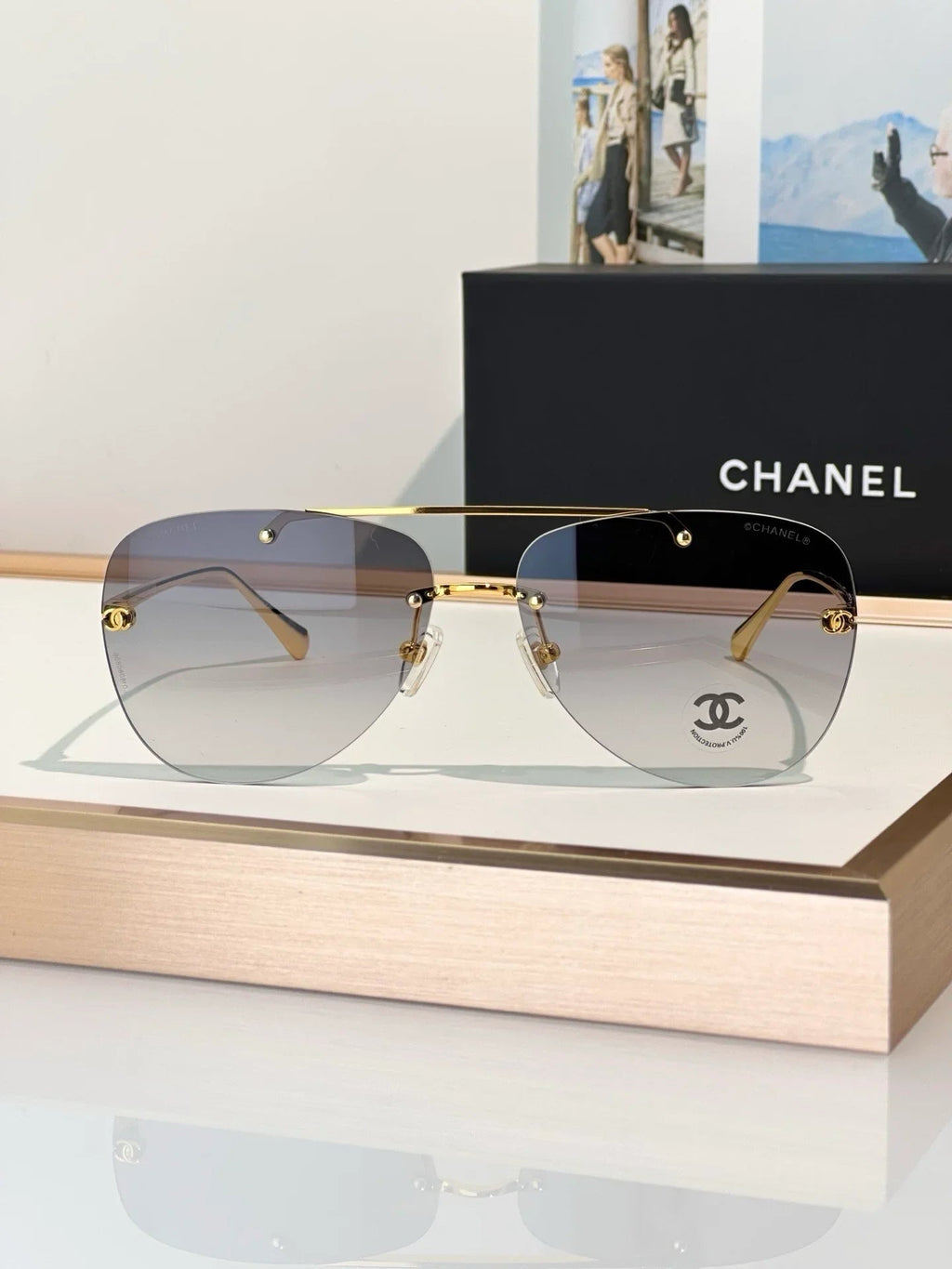 CHANEL Pilot Sunglasses 4285T Eyewear  🖤