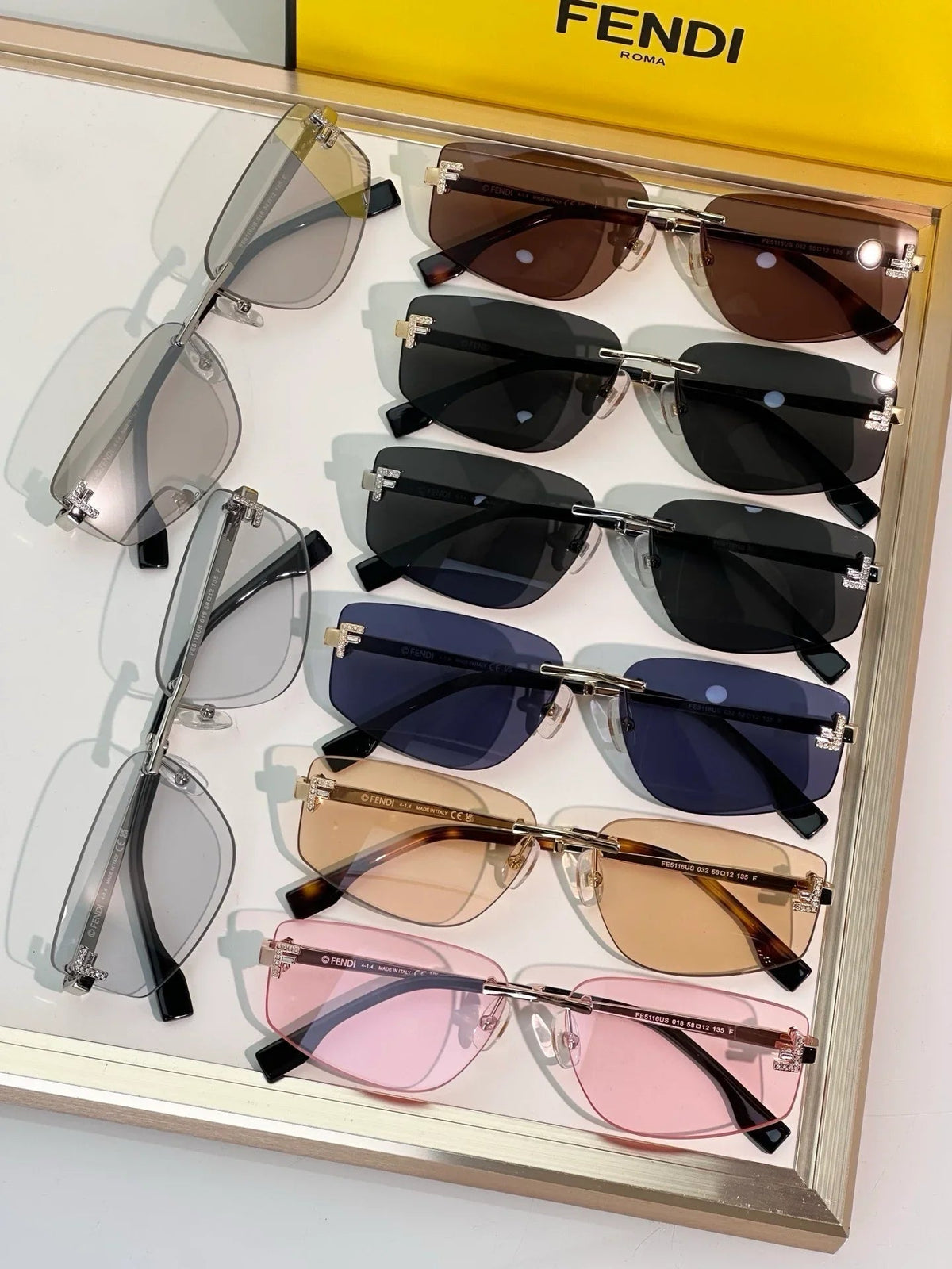 FENDI Fendi First Crystal FE5116US 028 Sunglasses&Eyewear ✨