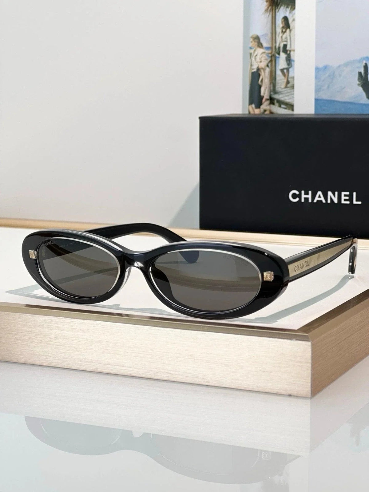 CHANEL 9175 Oval Women's Sunglasses  🖤