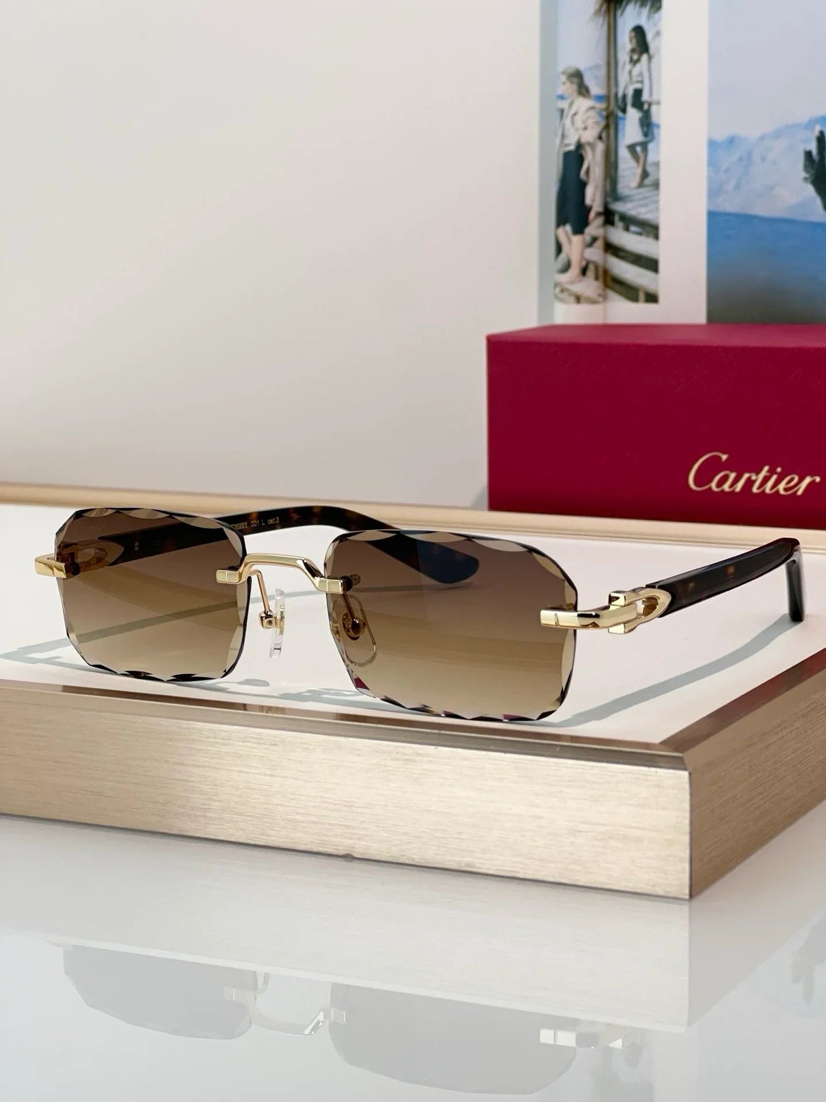 Cartier PREMIÈRE DE CARTIER CT0622S 004 Sunglasses&Photochromic Glasses 🐆