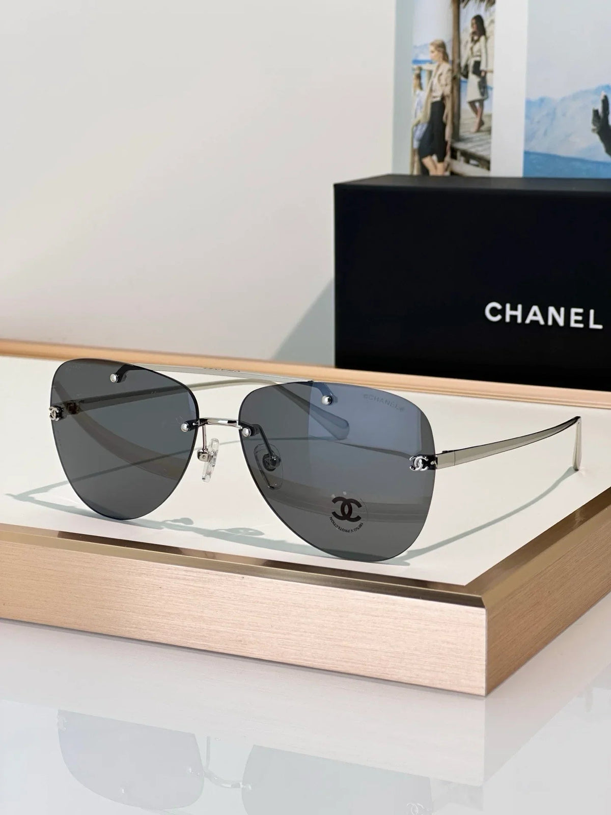 CHANEL Pilot Sunglasses 4285T Eyewear  🖤