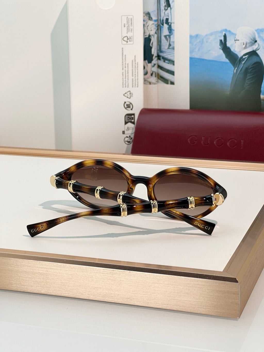 Gucci GG2059S Oval frame Sunglasses 🇮🇹