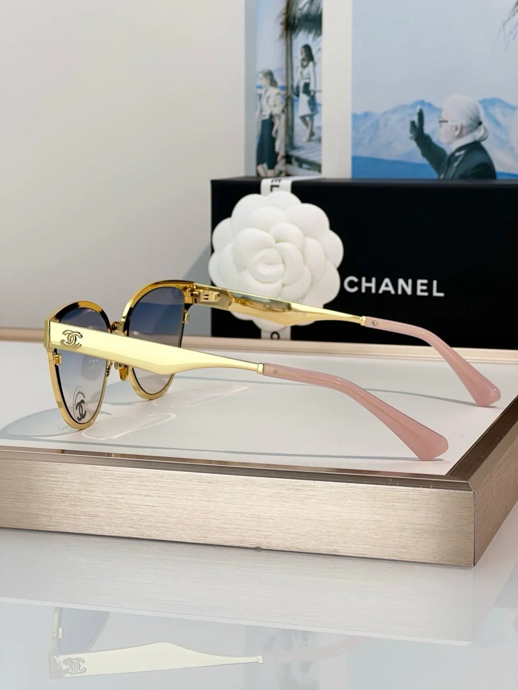 CHANEL 9587 Cat Eye Sunglasses Chanel Eyewear  🖤