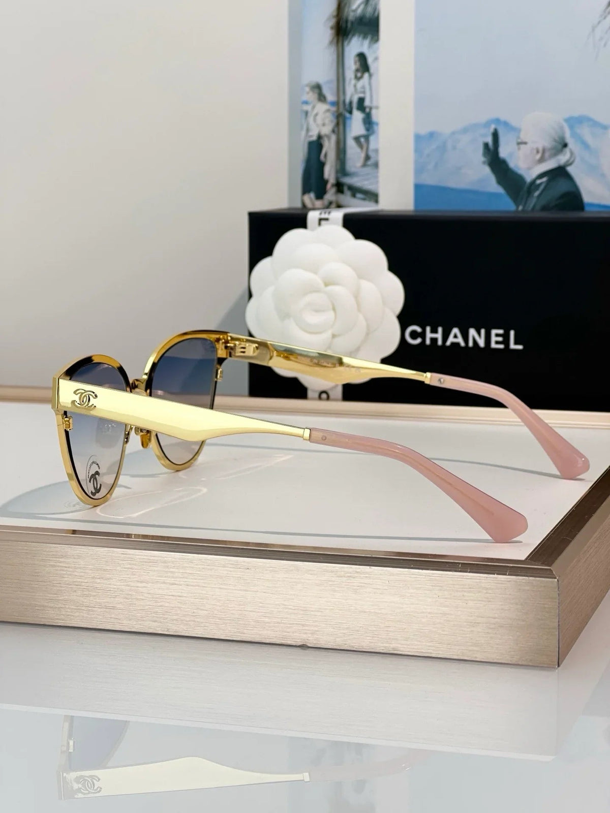 CHANEL 9587 Cat Eye Sunglasses Chanel Eyewear  🖤
