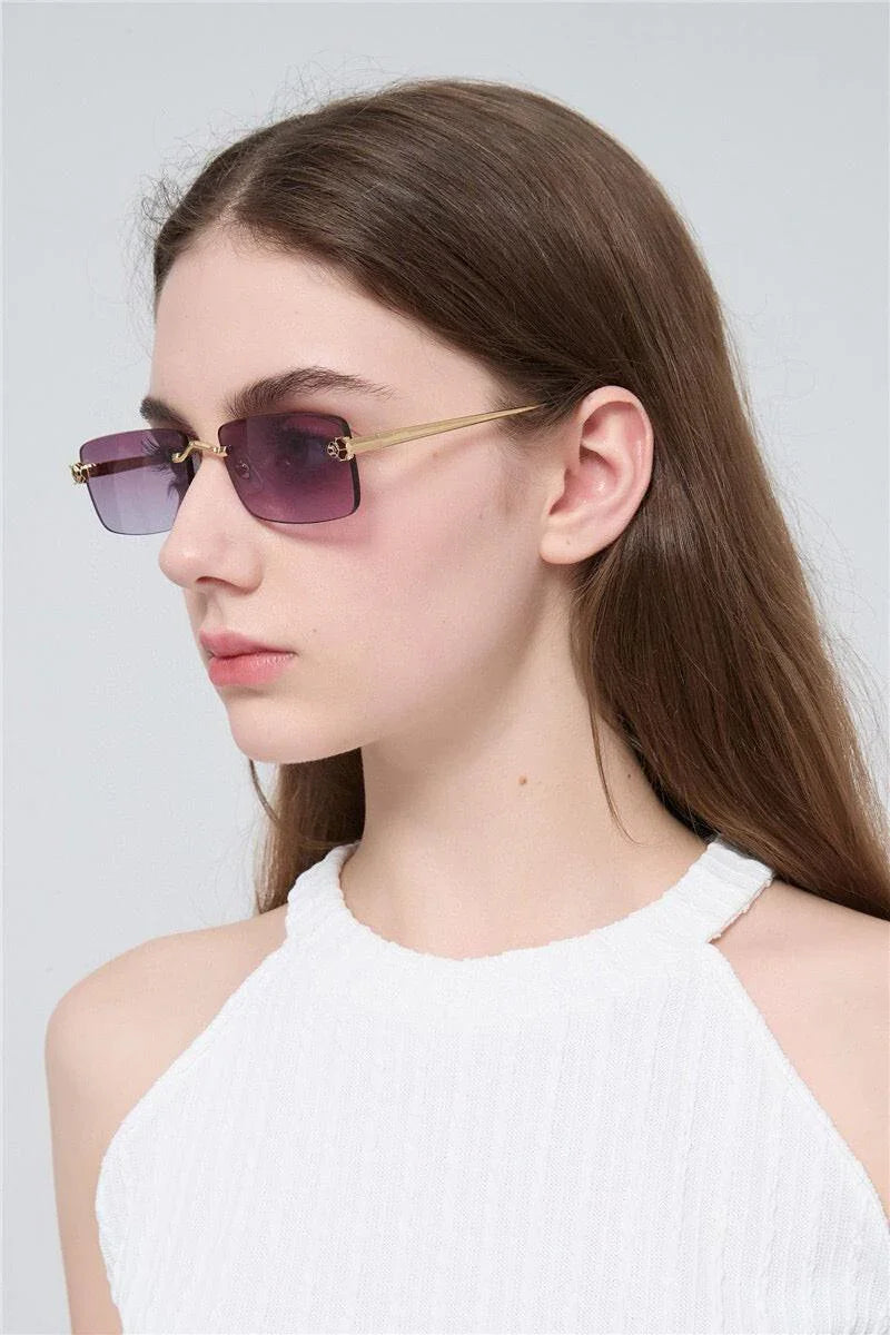 '- Cartier CT0598S 001 Première de Cartier Rectangle Shape Sunglasses NEW 🐆