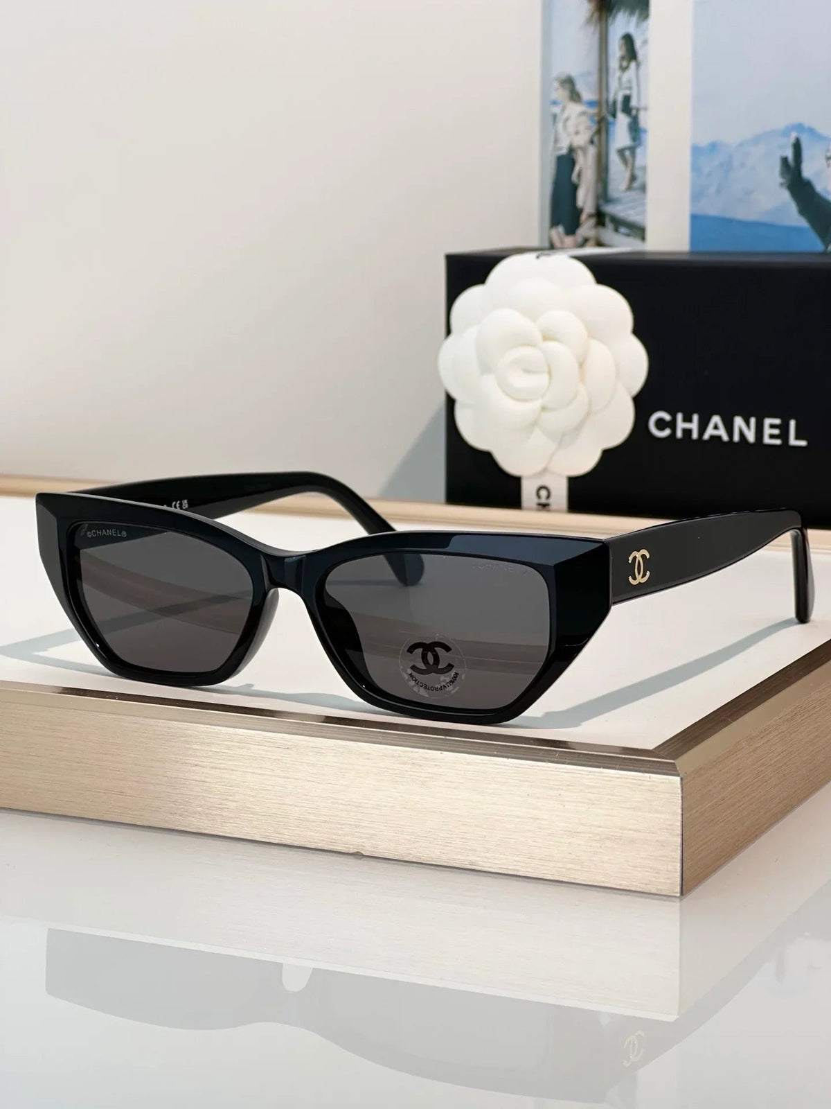 CHANEL 9186 EXCLUSIVE CAT EYE Sunglasses Chanel Eyewear  🖤