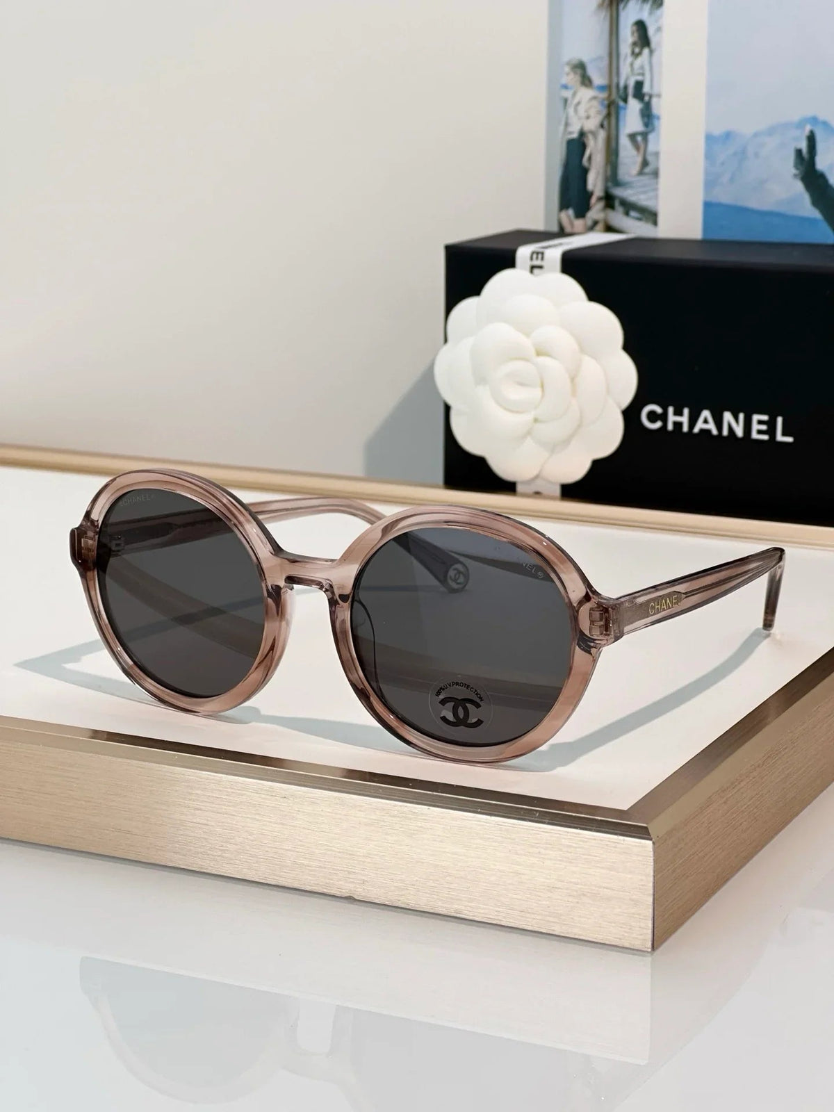 CHANEL Round Sunglasses 5522U Eyewear  🖤