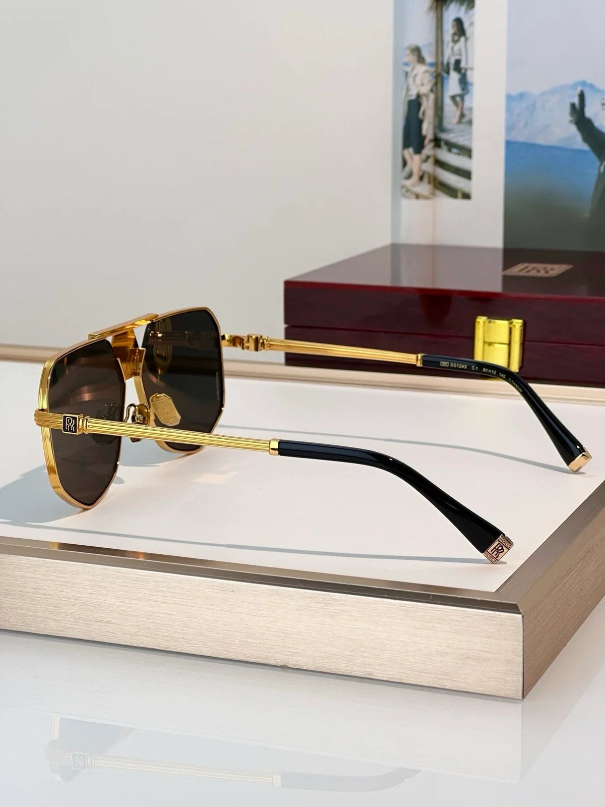 Rolls Royce SS1243 18K plated Rose-Silver-Gold Eyewear  👑