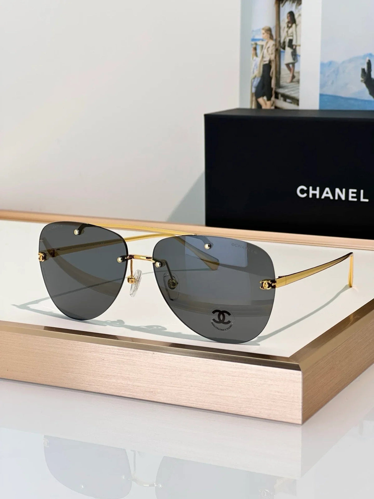 CHANEL Pilot Sunglasses 4285T Eyewear  🖤