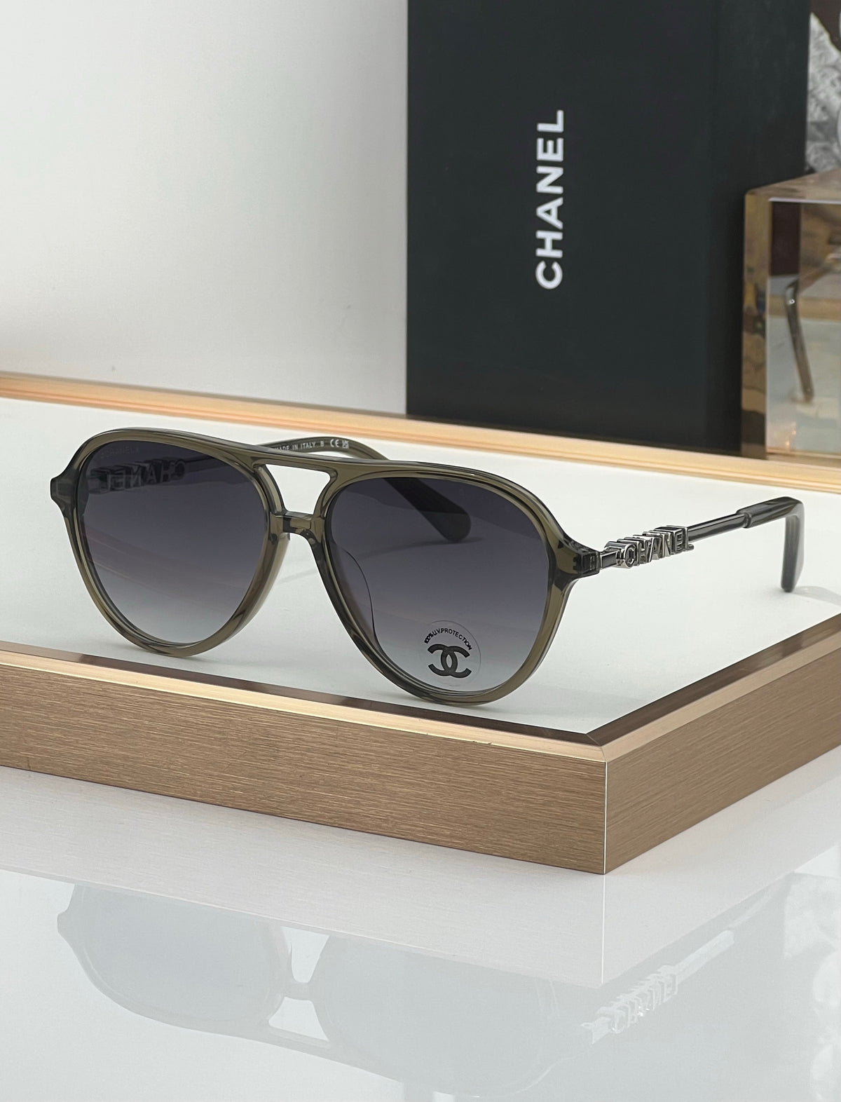 CHANEL3504 Pilot Sunglasses Chanel Eyewear  🖤