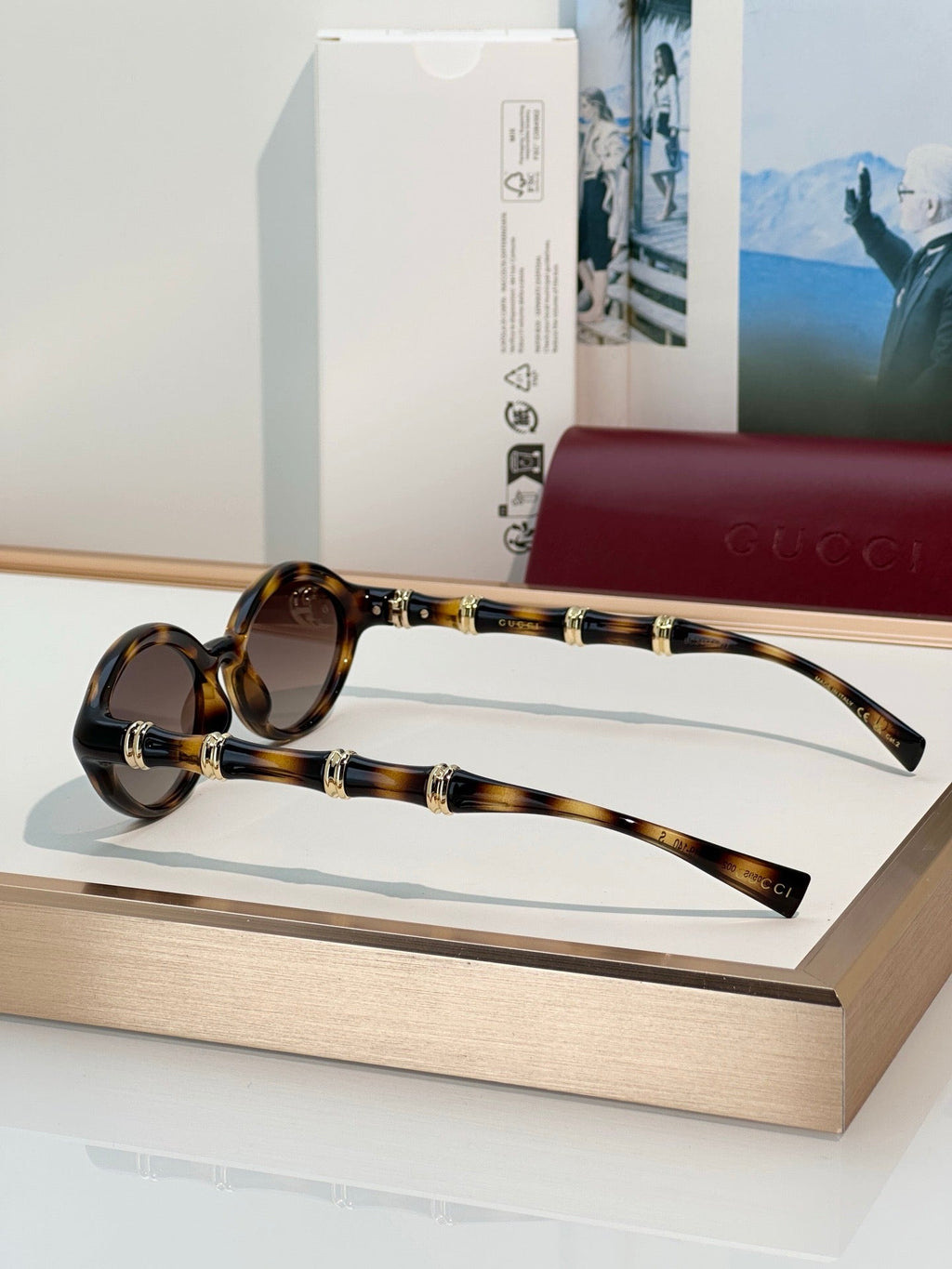 Gucci GG2059S Oval frame Sunglasses 🇮🇹