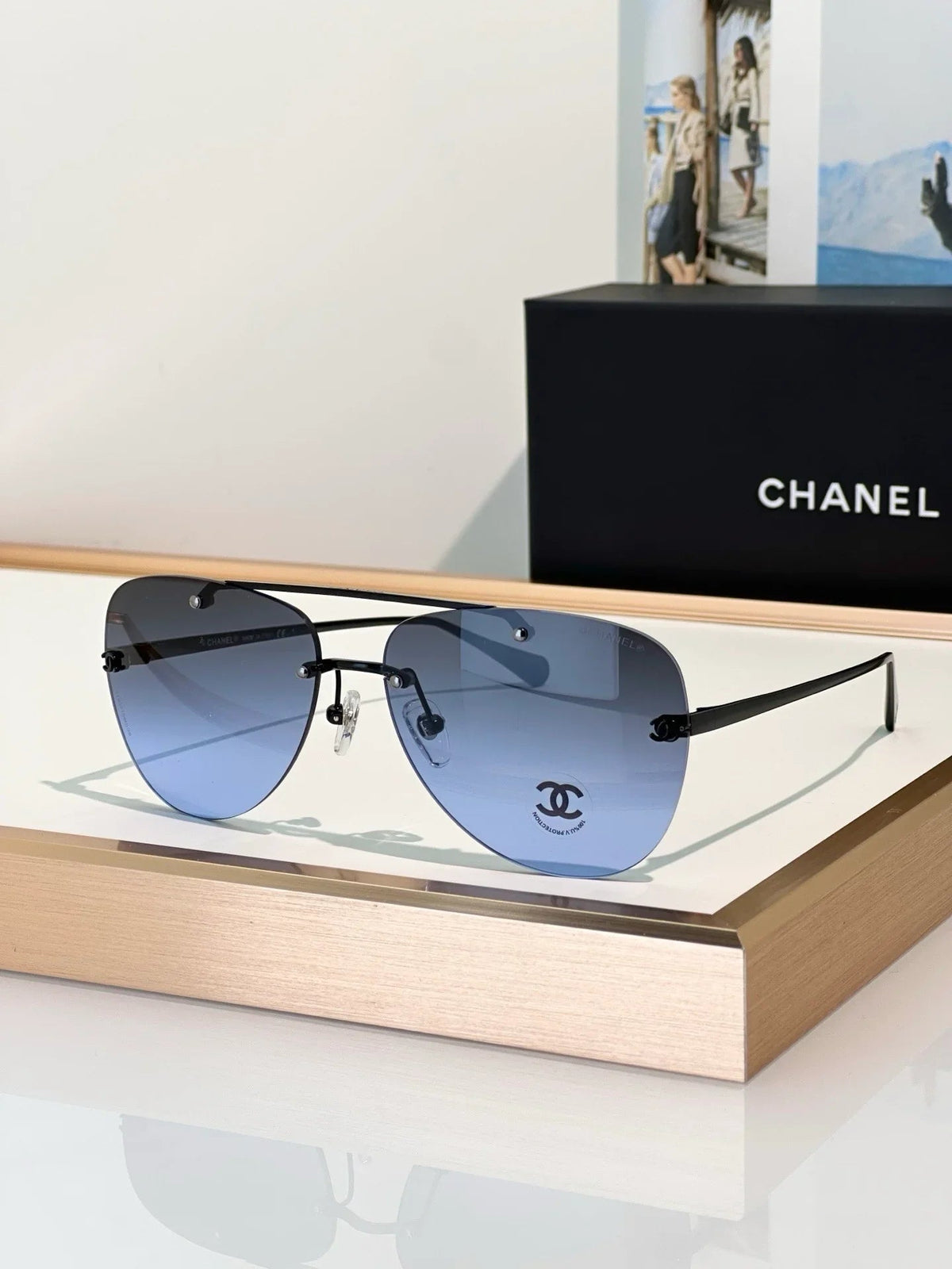 CHANEL Pilot Sunglasses 4285T Eyewear  🖤