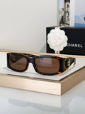 CHANEL 6030S  Rectangular Vintage Sunglasses Chanel Eyewear  🖤