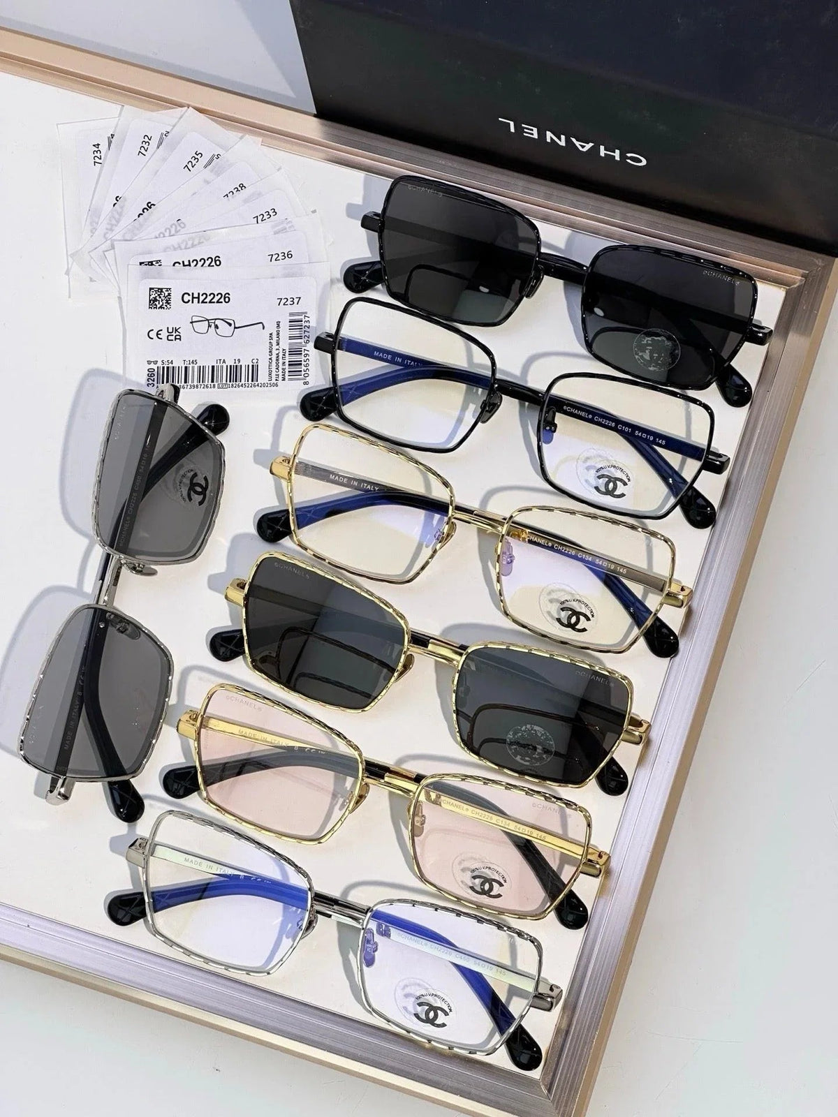 CHANEL 2226  Square Eyeglasses Chanel Eyewear  🖤