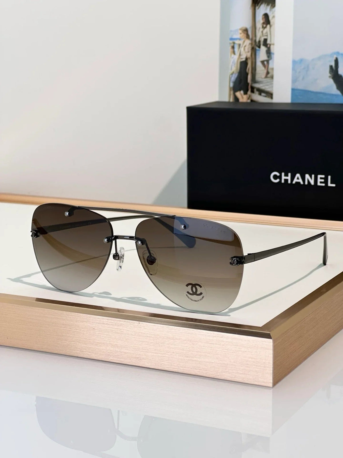CHANEL Pilot Sunglasses 4285T Eyewear  🖤