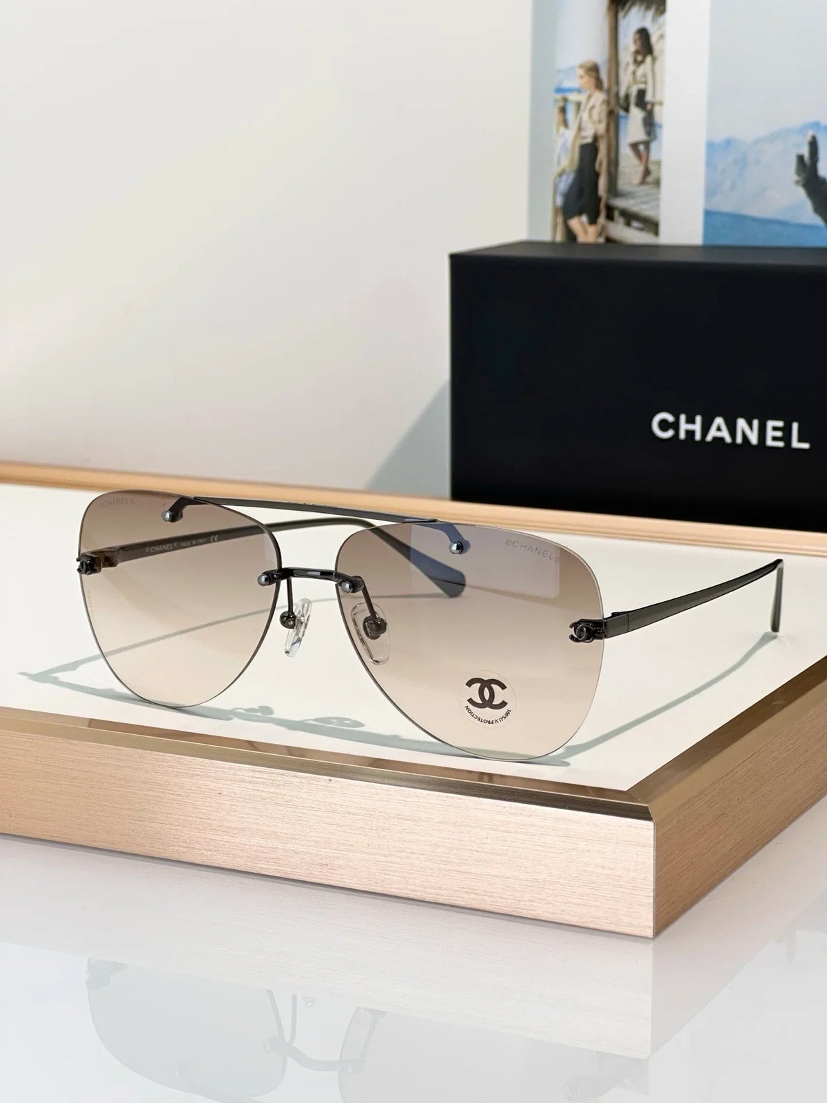 CHANEL Pilot Sunglasses 4285T Eyewear  🖤