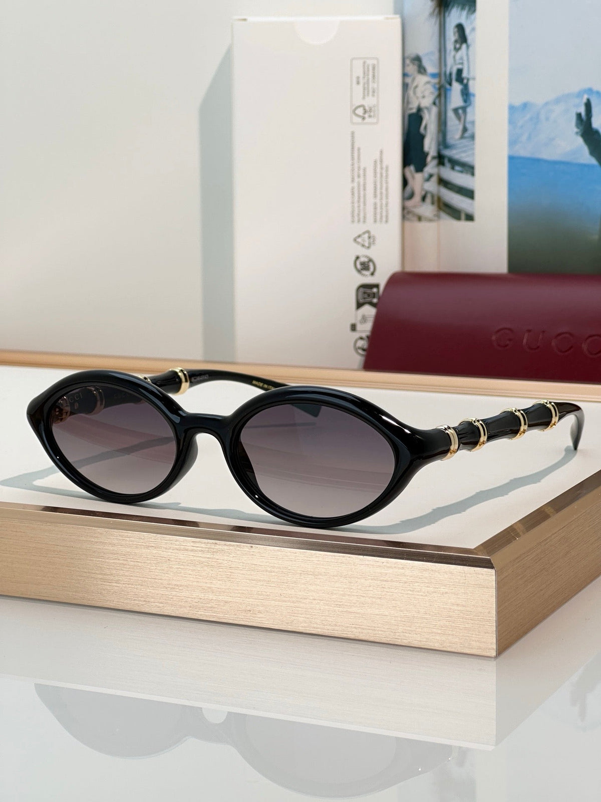 Gucci GG2059S Oval frame Sunglasses 🇮🇹
