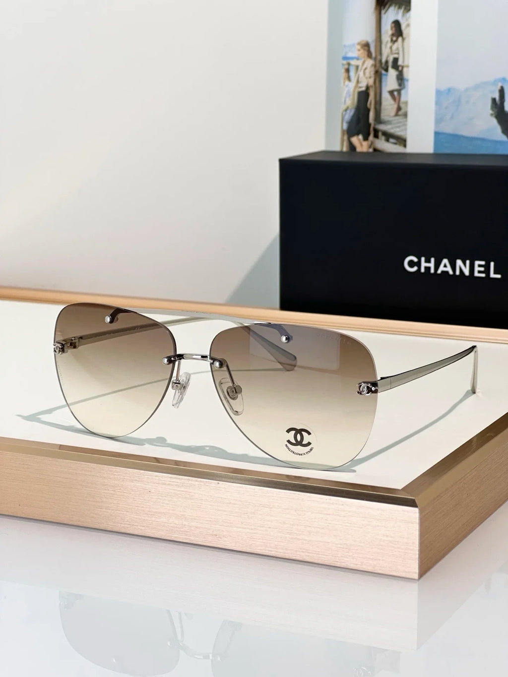 CHANEL Pilot Sunglasses 4285T Eyewear  🖤