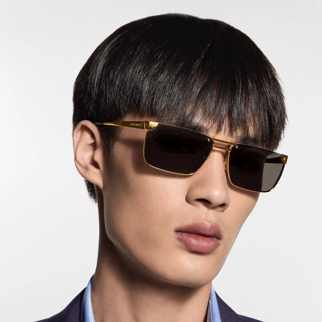 Louis Vuitton Z3206U LV Heritage Metal Low Square Sunglasses  ✨