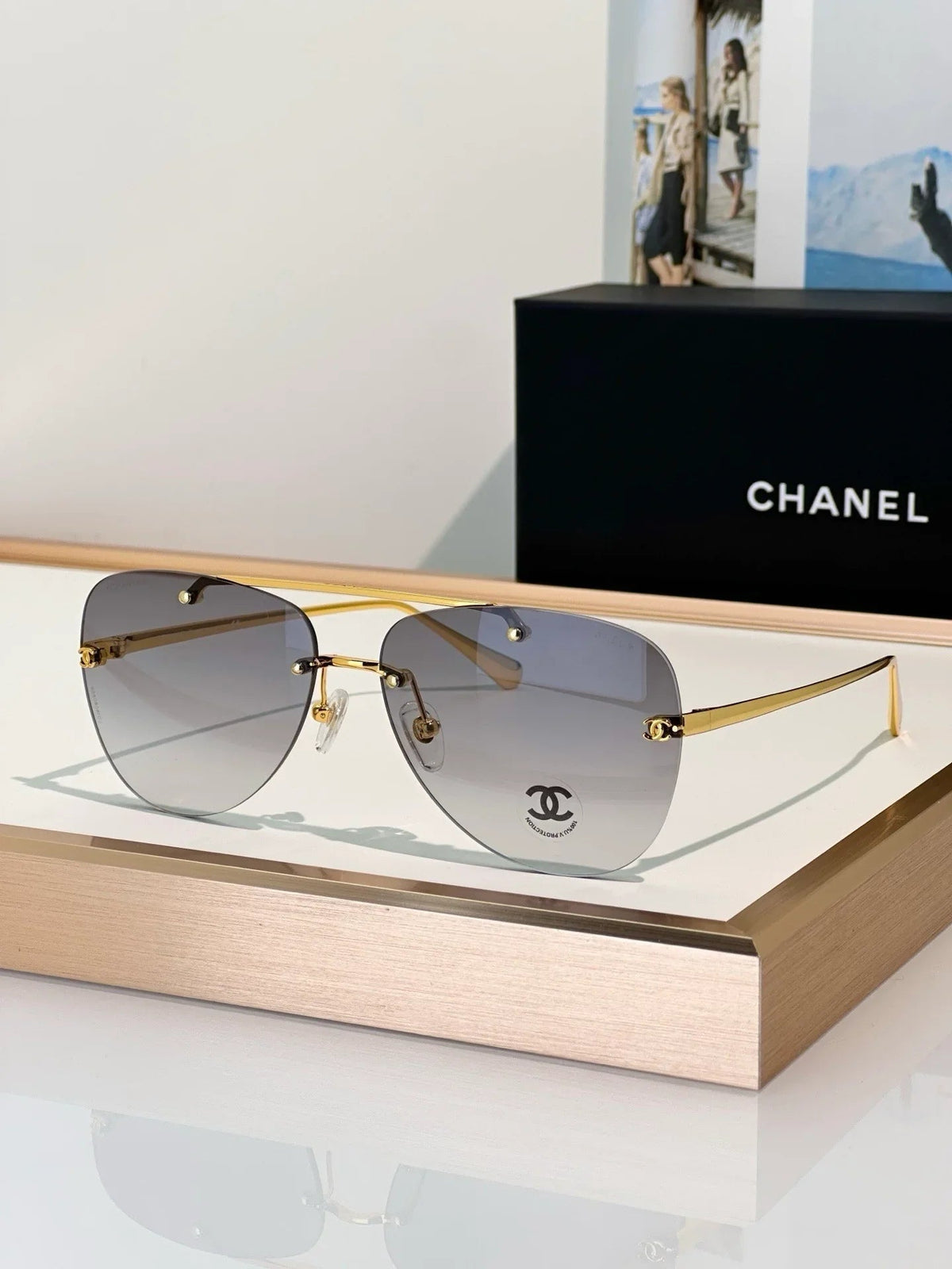 CHANEL Pilot Sunglasses 4285T Eyewear  🖤